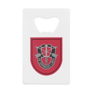 7th Special Forces Group (7th SFG) Credit Card Bottle Opener