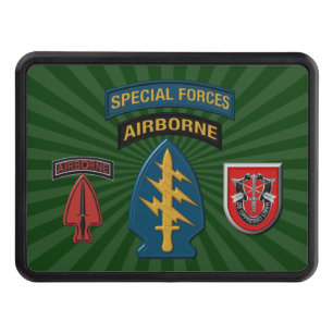7th Special Forces Group (Airborne) Trailer Hitch Cover