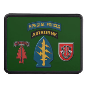 7th Special Forces Group (Airborne) Trailer Hitch Cover
