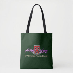 7th Special Forces Group Army Wife Tote Bag
