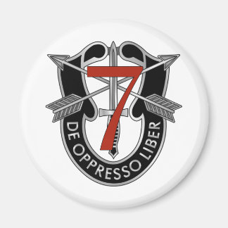 7th Special Forces Group Crest Magnet