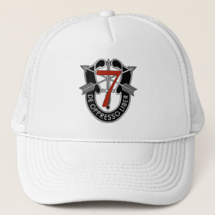 7th Special Forces Group Crest Trucker Hat