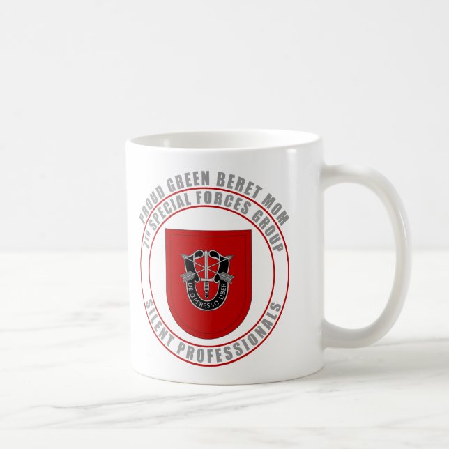 7th Special Forces Group Mom Coffee Mug (Right)