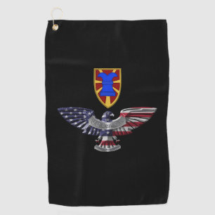 7th Transportation Brigade Expeditionary Eagle Golf Towel