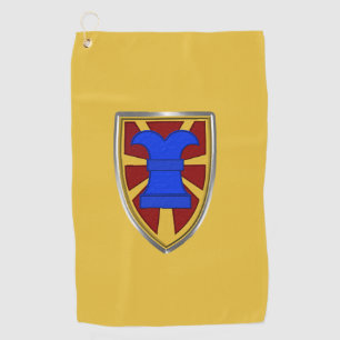 7th Transportation Brigade Expeditionary Patch Golf Towel