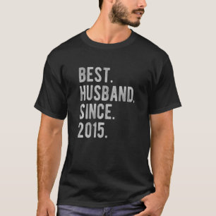 7th Wedding Aniversary For Him Best Husband Since T-Shirt