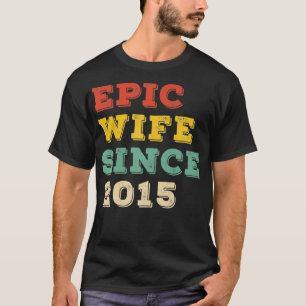 7th Wedding Anniversary for Her Epic Wife Since 20 T-Shirt