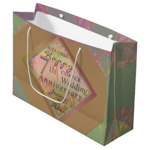 7th Wedding Anniversary Gift Bag