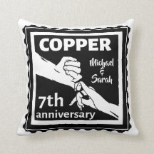 7th wedding anniversary traditional gift iron