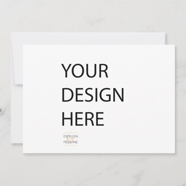 7x5 invitation custom print (Front)