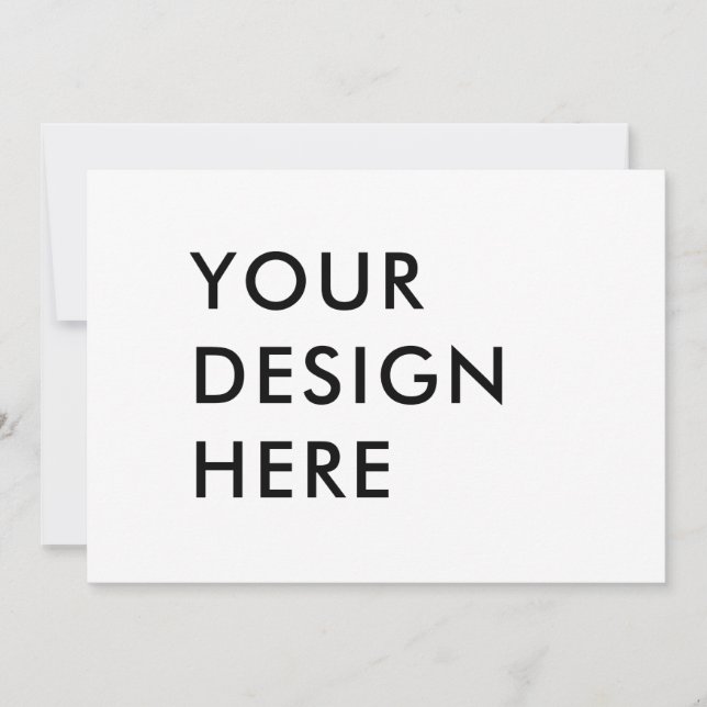 7x5 invitation custom print (Front)