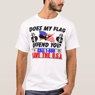!-800 Leave The USA T-Shirt