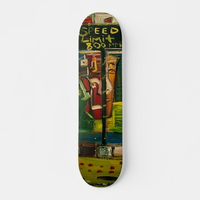 800 MPH SKATEBOARD (Front)