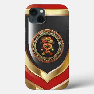 [800] Red and Yellow Dragons iPhone 13 Case