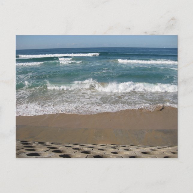 #8025 Plage  Carte postale (Devant)