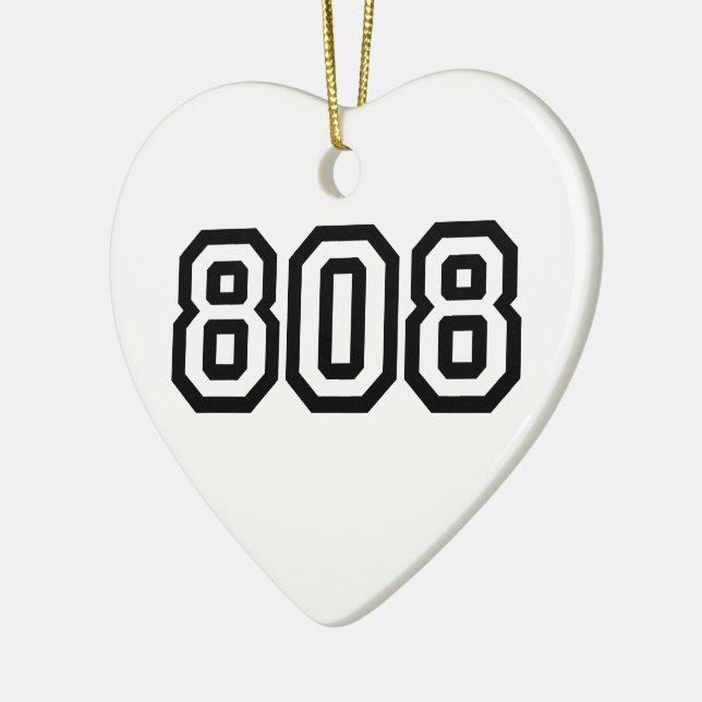 808 CERAMIC ORNAMENT (Left)