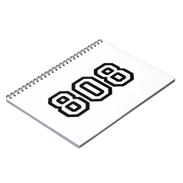 808 NOTEBOOK (Left Side)