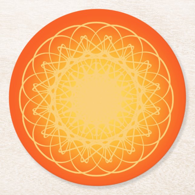 80 ROUND PAPER COASTER (Front)