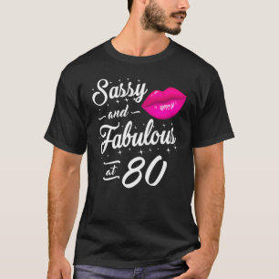 80 Years Old 80 & Fabulous Since 1942 80th Birthd T-Shirt