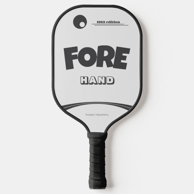 80ies Pickleball Paddle (Front)