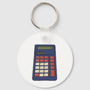 80's 90's Calculator Math School Nostalgia Keychain