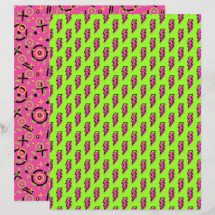 80's/90's Retro Neon Pattern