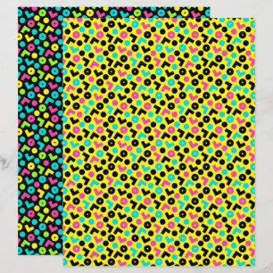 80's/90's Retro Neon Pattern