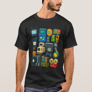 80s 90s Video Game Retro Vintage Classic Arcade Ga T-Shirt