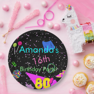 80's, Back to the 80's, Any Age Plates