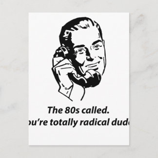 80s called postcard