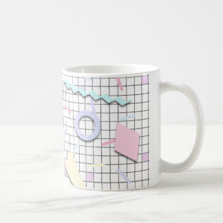 80s Candy Pastel Geo Print Mug