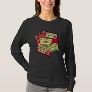 80s Cassette Tape 1980s Christmas Song Retro Vinta T-Shirt