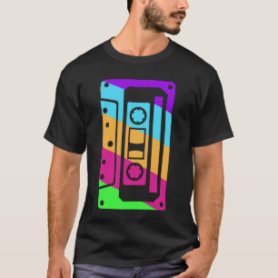80's Cassette Tape  For 80s 90s  Vintage Retro T-Shirt