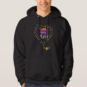 80s Cassette Tape Roll Mixtape 1980s Retro Vintage Hoodie