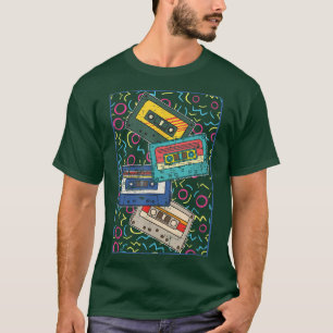 80s Cassettes 1980s Music Lover Eighties Mixtape C T-Shirt