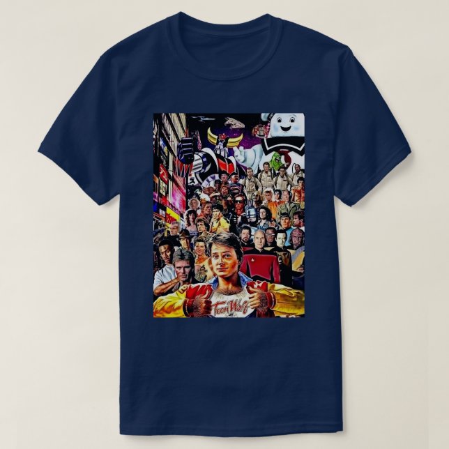 80s collage T-Shirt (Design Front)