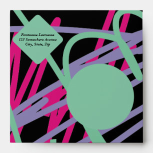 80s design 80 enveloppe 1 splash art vintage
