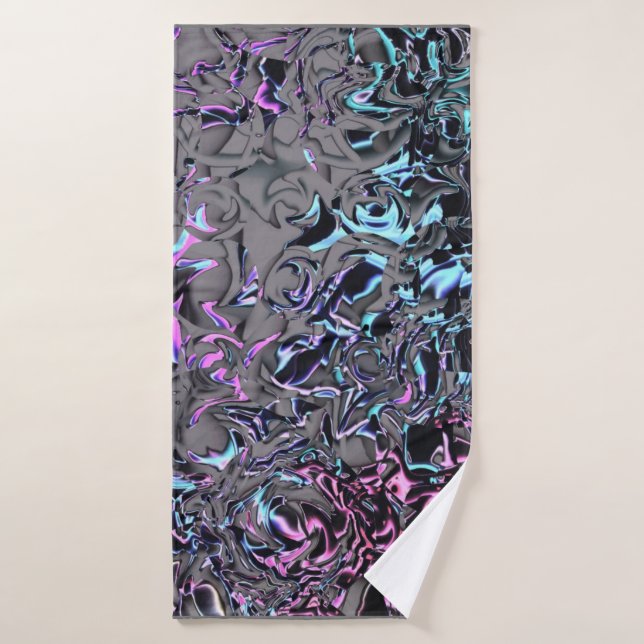 80's Disaster Bath Towel (Bath Towel)