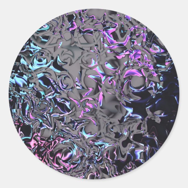 80's Disaster Classic Round Sticker (Front)