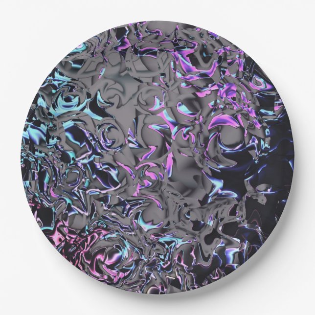 80's Disaster Paper Plate (Front)