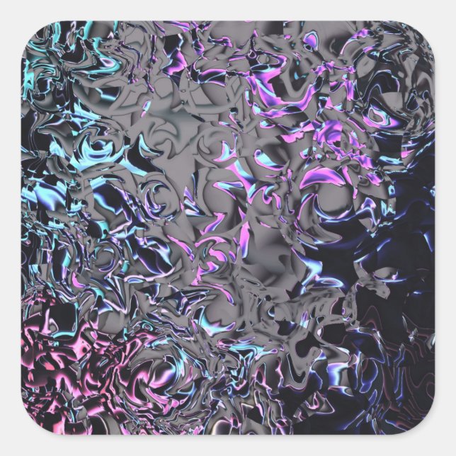 80's Disaster Square Sticker (Front)