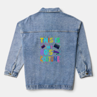 80s Fancy Dress Men Party Idea 80 Style This Is My Denim Jacket