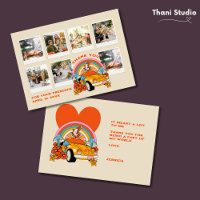 80s Flashback Vintage Retro Birthday Photo Beige 