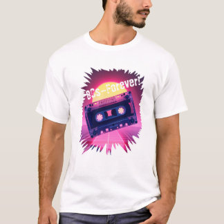 80s – Forever! Retro Cassette T-Shirt