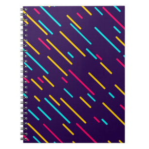80s Geometric Art Pattern Geometric Photography Ge Notebook