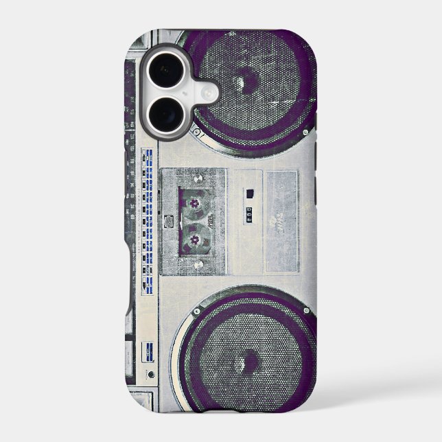 80's ghetto blaster (Back)