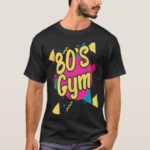 80's Gym Vaporwave Gymnastic Eighties Style T-Shirt