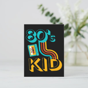 80'S KID - CASSETTE LOVERS POSTCARD