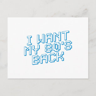 80s Lover Postcard