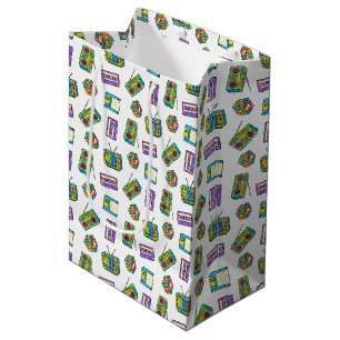 80's medium gift bag
